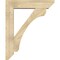 Ekena Millwork Legacy Slat Rough Sawn Bracket w/ Offset Brace, Douglas Fir, 8"W x 36"D x 44"H BKT0806X36X44LEC06RDF - alternate 3